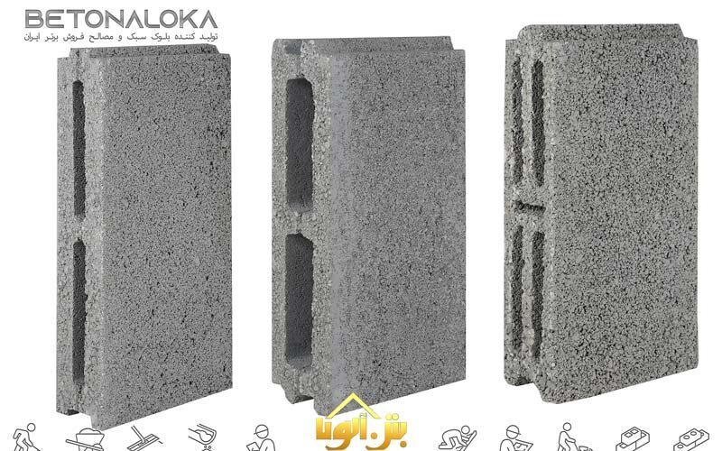 بلوک تیغه دیواری
