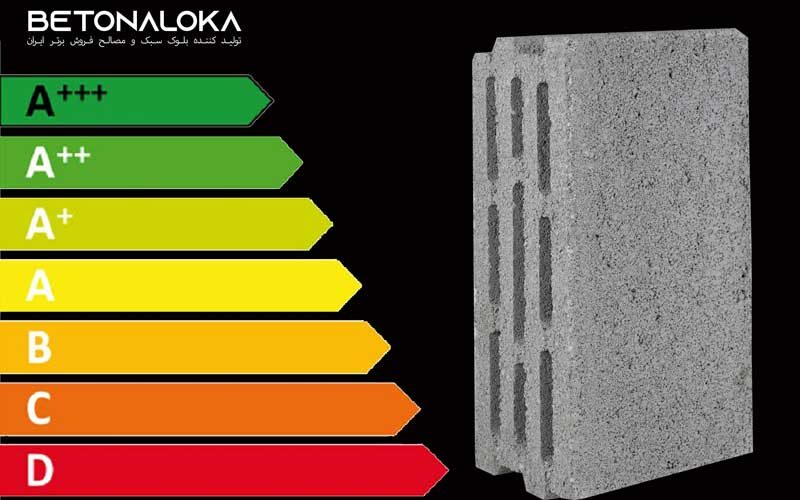کاهش مصرف انرژی با انتخاب بلوک مناسب