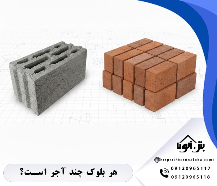 هر بلوک چند آجر است