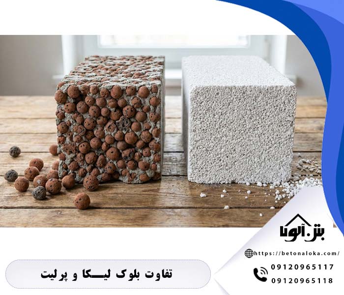 تفاوت بلوک لیکا و پرلیت